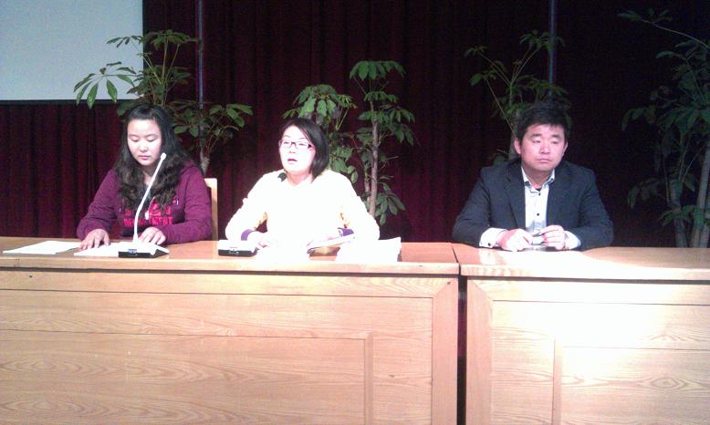 泰州實驗中學(xué)團委召開團支部例會
